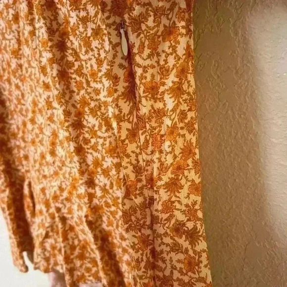 a loves a peplum top boho floral peplum top - Picture 6 of 10